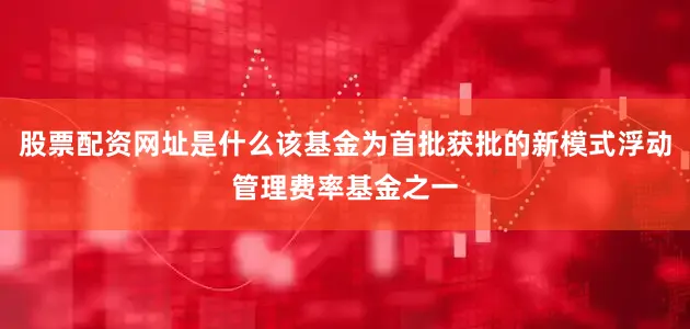股票配资网址是什么该基金为首批获批的新模式浮动管理费率基金之一