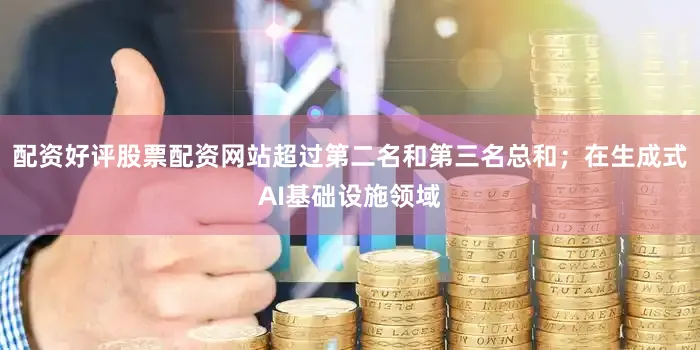 配资好评股票配资网站超过第二名和第三名总和；在生成式AI基础设施领域